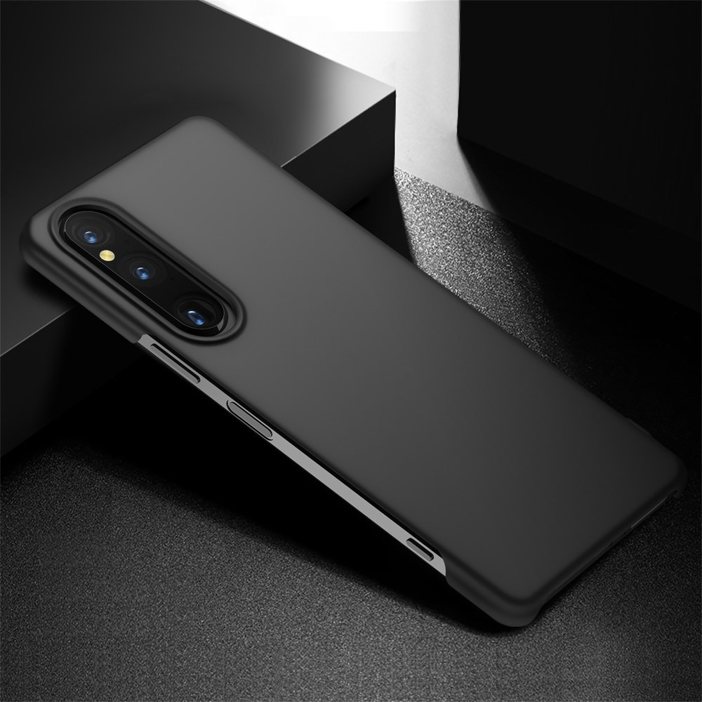 Funda rígida engomada Sony Xperia 1 V negro