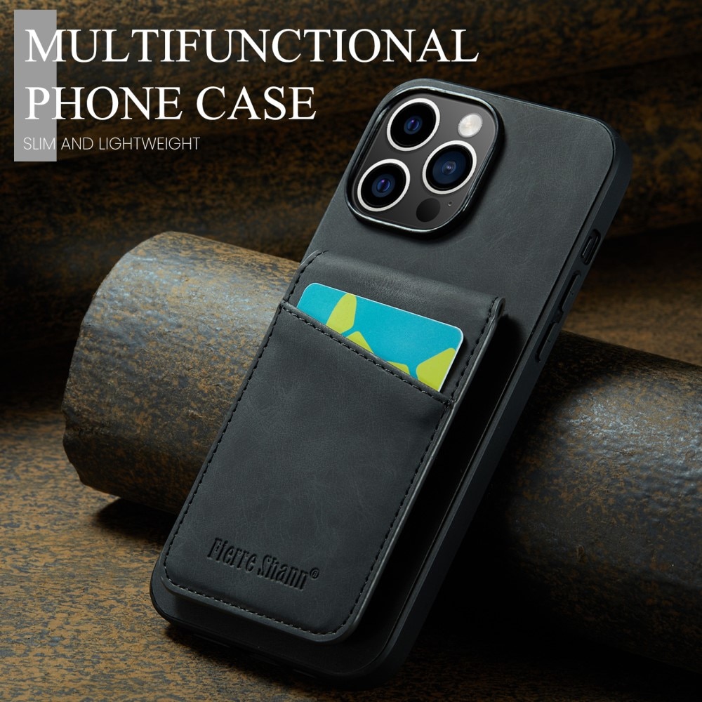 Funda Multi-Slot anti-RFID iPhone 14 Pro negro