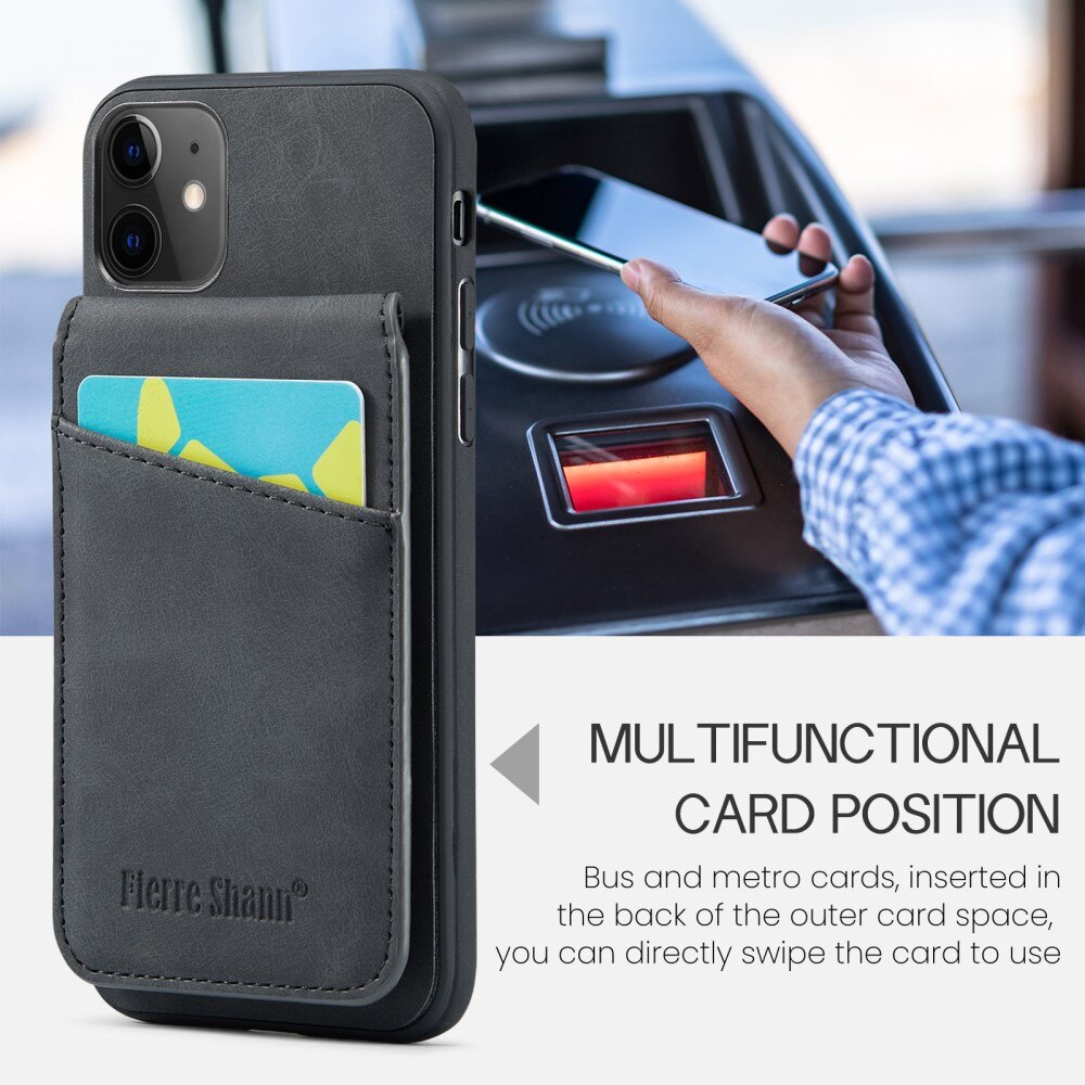 Funda Multi-Slot anti-RFID iPhone 11 negro