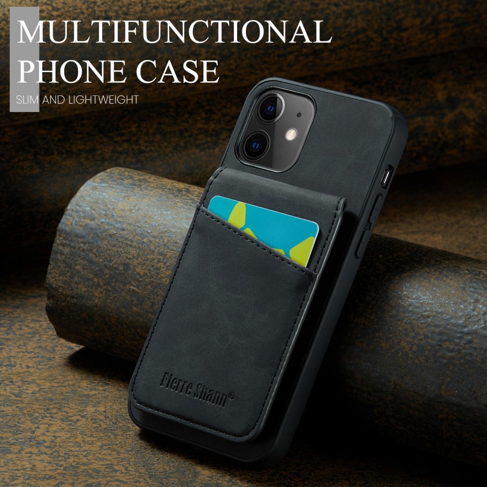 Funda Multi-Slot anti-RFID iPhone 12/12 Pro negro