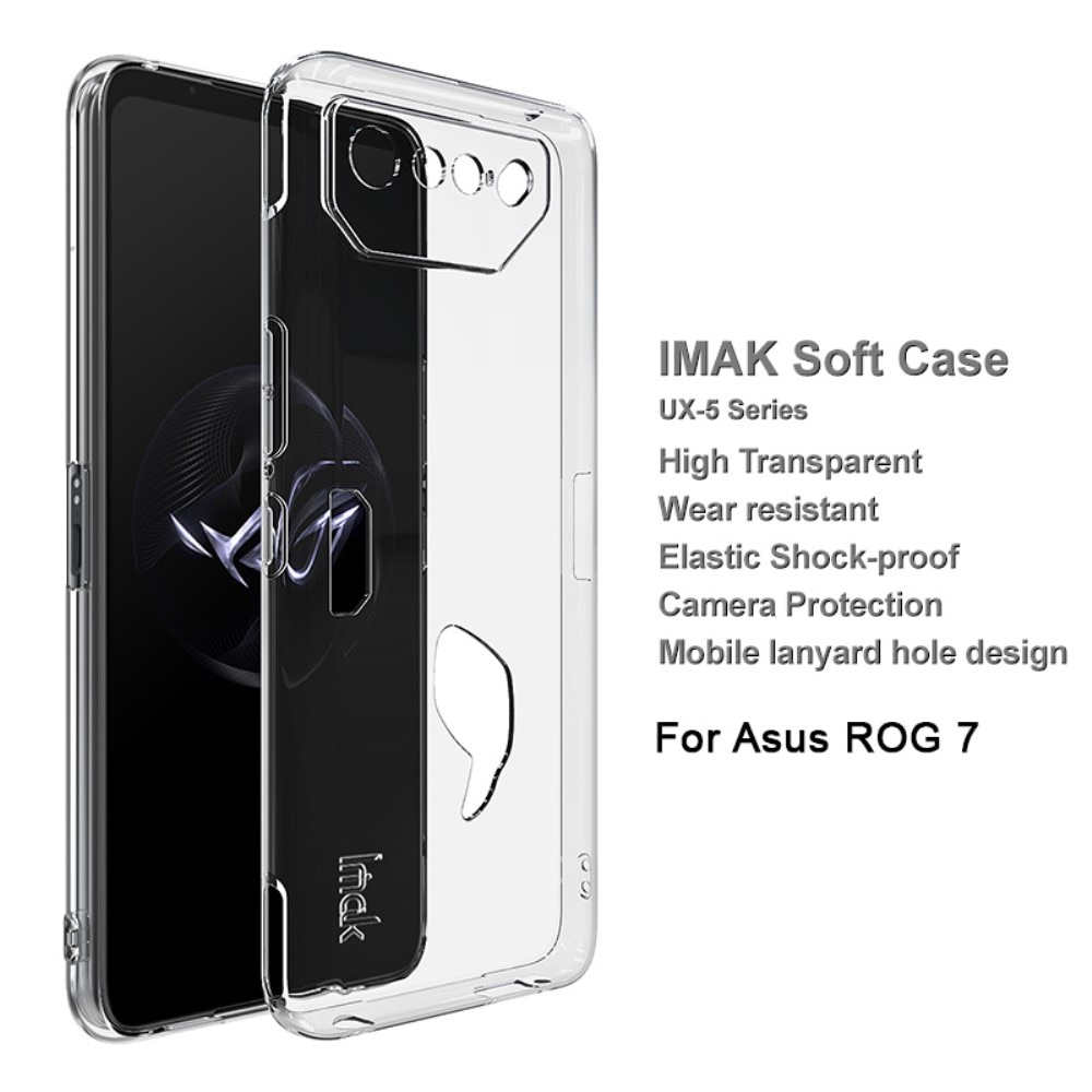 Funda TPU Case Asus ROG Phone 7 Ultimate Crystal Clear