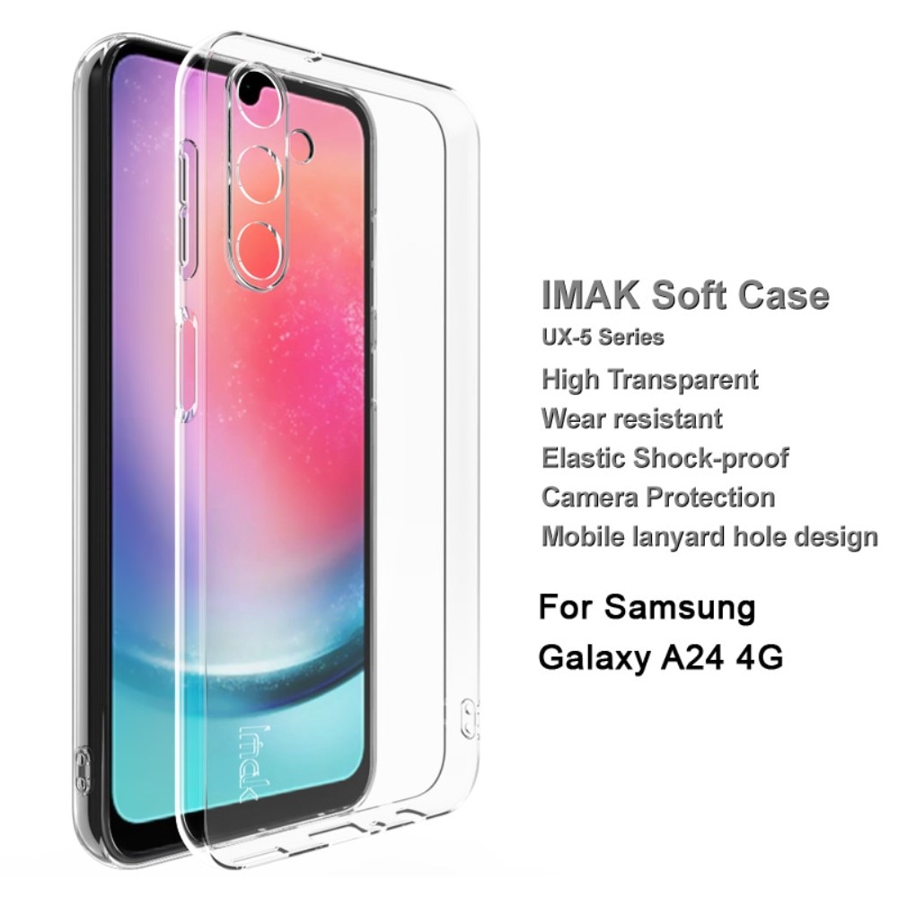 Funda TPU Case Samsung Galaxy A24 Crystal Clear