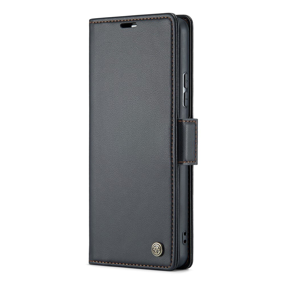 Funda delgada con solapa anti-RFID Samsung Galaxy A54 Negro