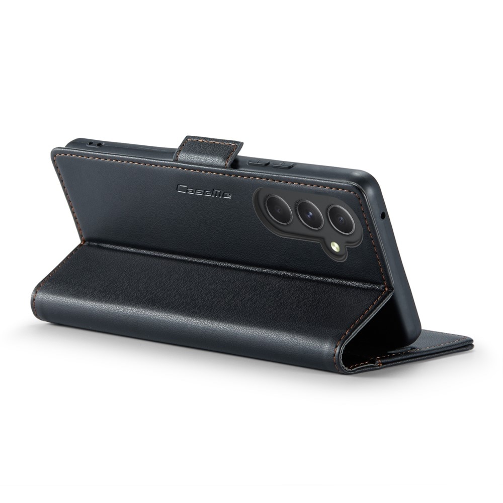 Funda delgada con solapa anti-RFID Samsung Galaxy A54 Negro