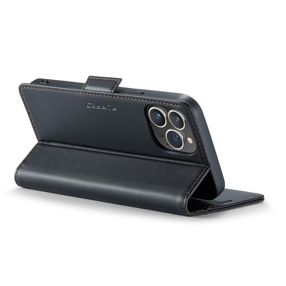 Funda delgada con solapa anti-RFID Apple iPhone 14 Pro Negro