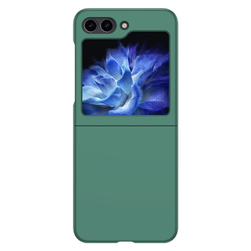 Funda rígida engomada Samsung Galaxy Z Flip 5 verde