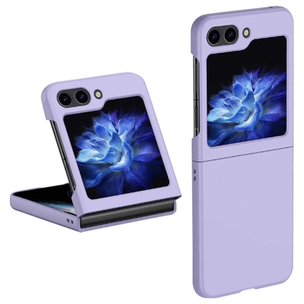 Funda rígida engomada Samsung Galaxy Z Flip 5 violeta