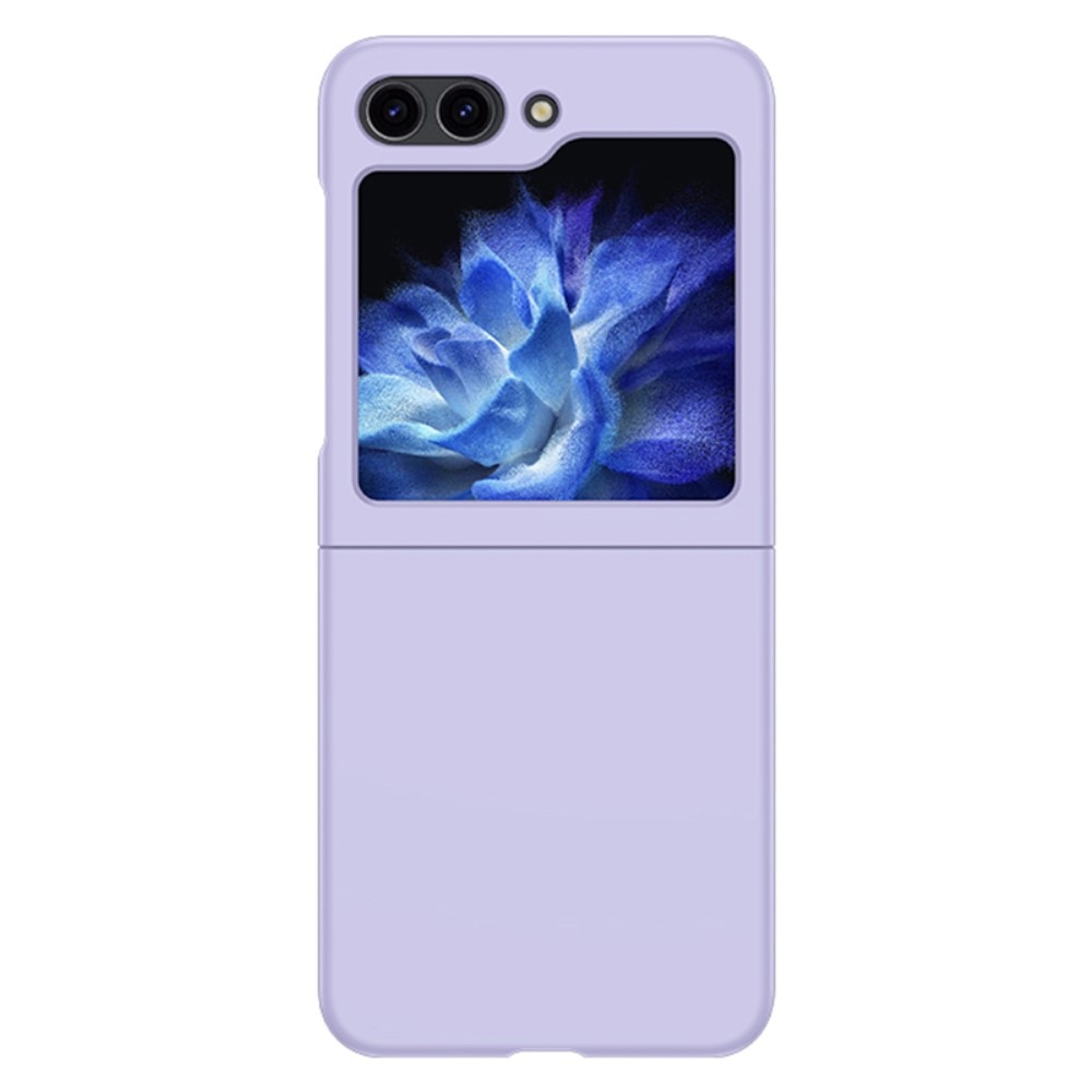 Funda rígida engomada Samsung Galaxy Z Flip 5 violeta