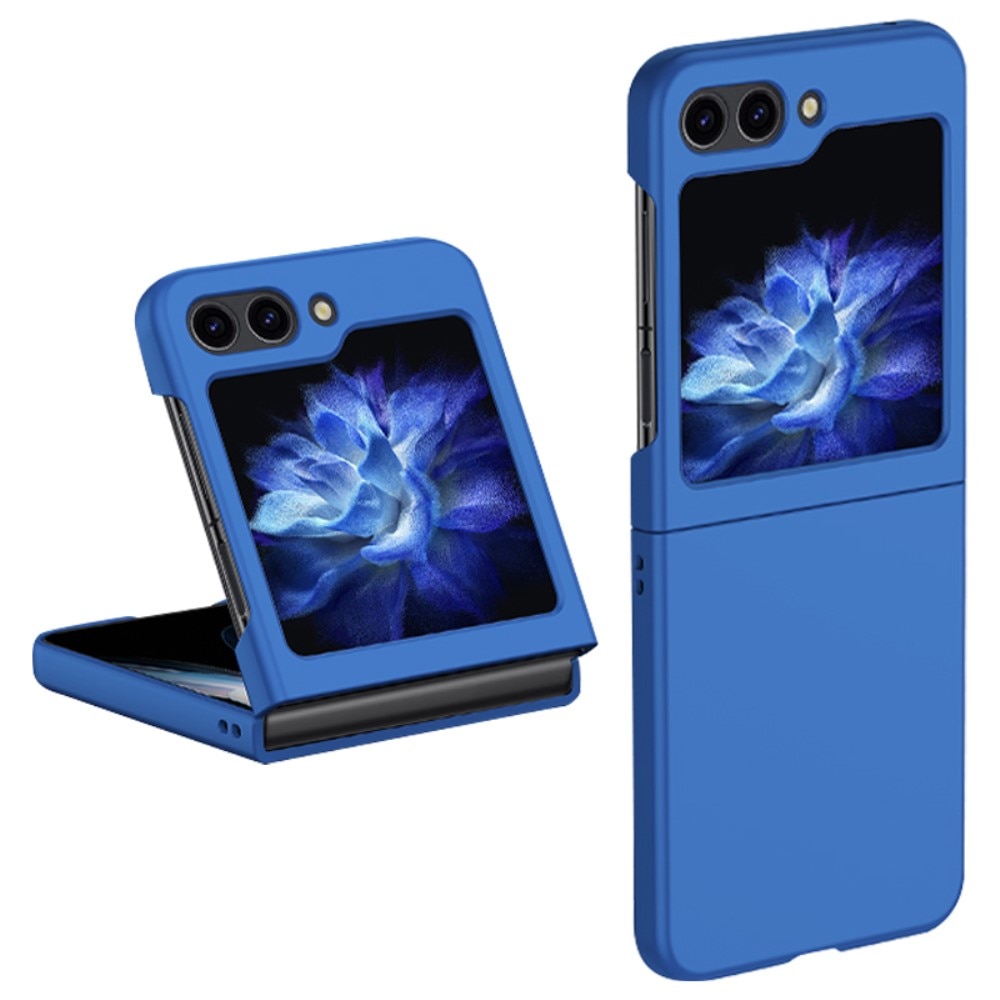 Funda rígida engomada Samsung Galaxy Z Flip 5 azul