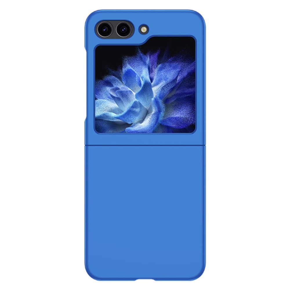 Funda rígida engomada Samsung Galaxy Z Flip 5 azul