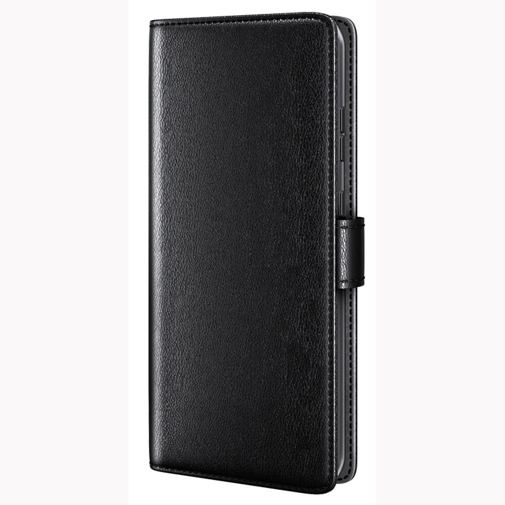 Funda de cuero genuino Nokia C32, negro