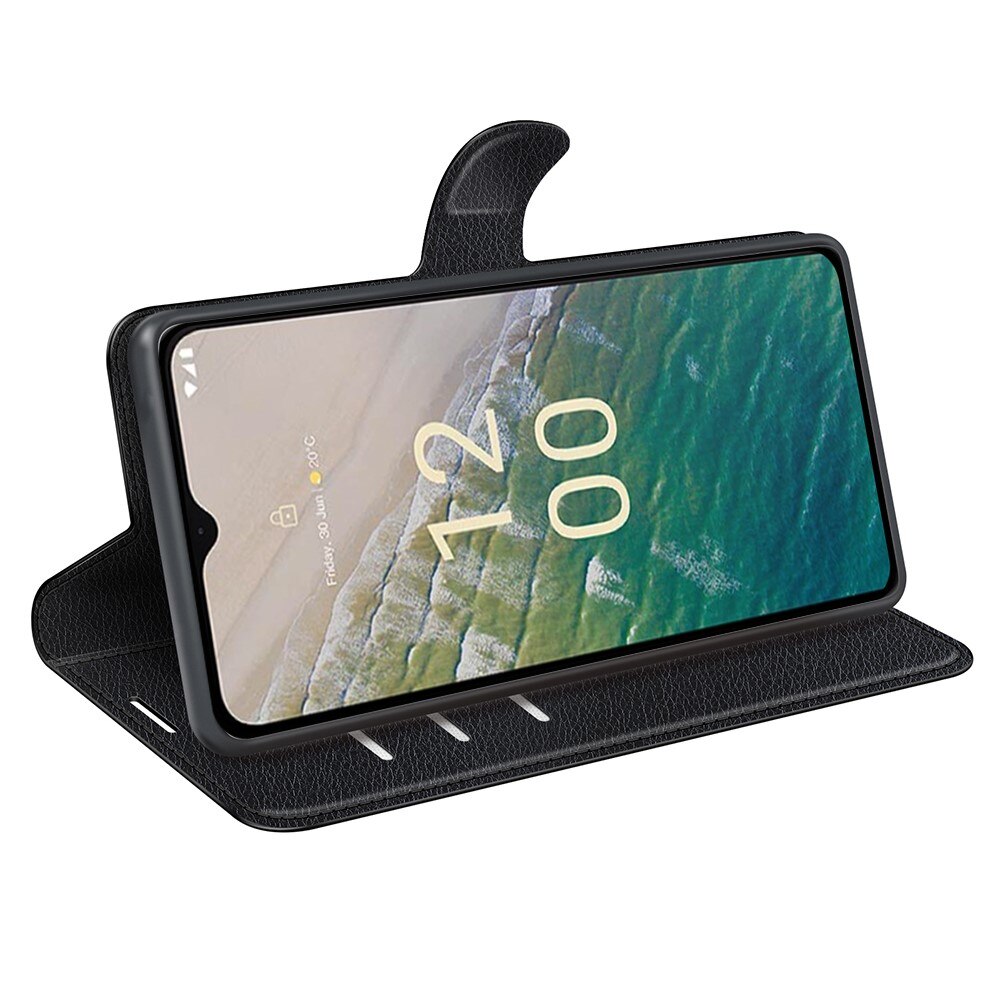 Funda cartera  Nokia C32 Negro
