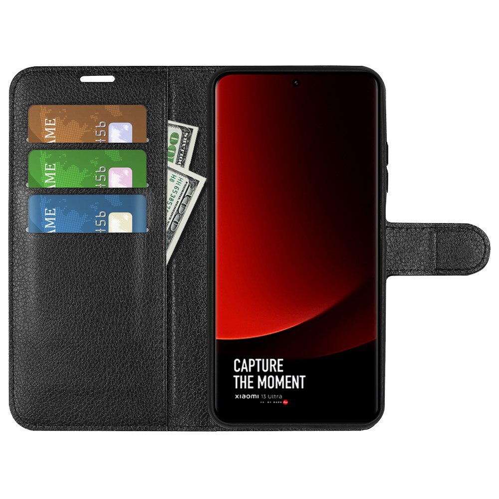 Funda cartera Xiaomi 13 Ultra Negro