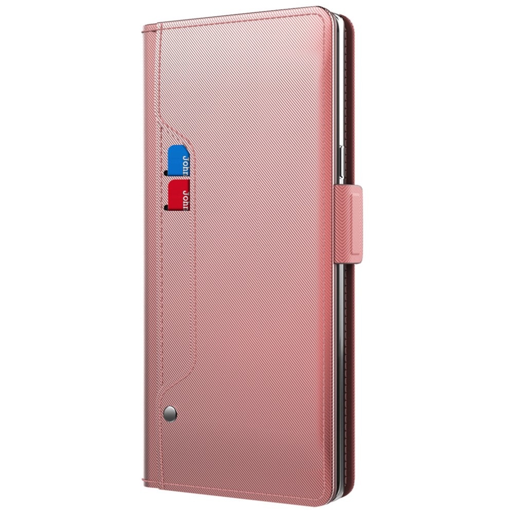 Funda con solapa Espejo Sony Xperia 1 V Pink Gold