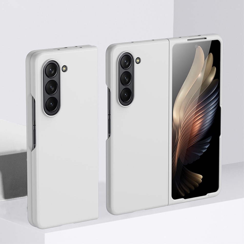 Funda rígida engomada Samsung Galaxy Z Fold 5 blanco