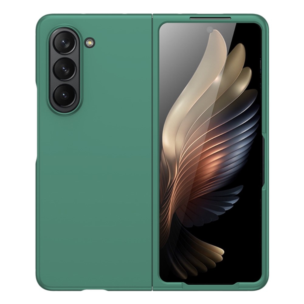 Funda rígida engomada Samsung Galaxy Z Fold 5 verde