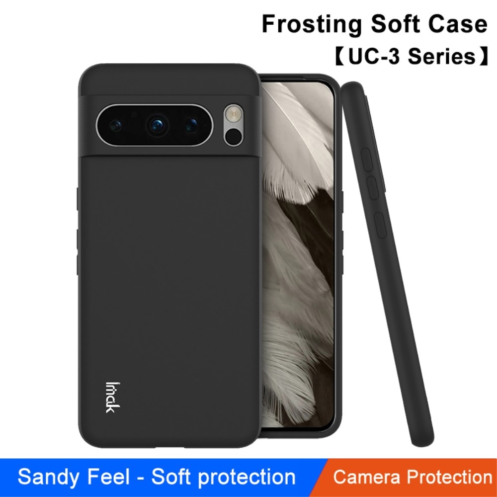 Funda Frosted TPU Google Pixel 8 Pro Black