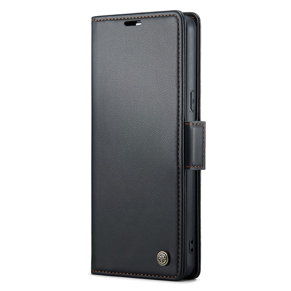 Funda delgada con solapa anti-RFID Google Pixel 8 Pro Negro