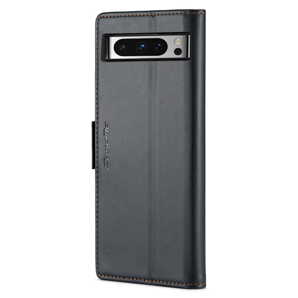 Funda delgada con solapa anti-RFID Google Pixel 8 Pro Negro