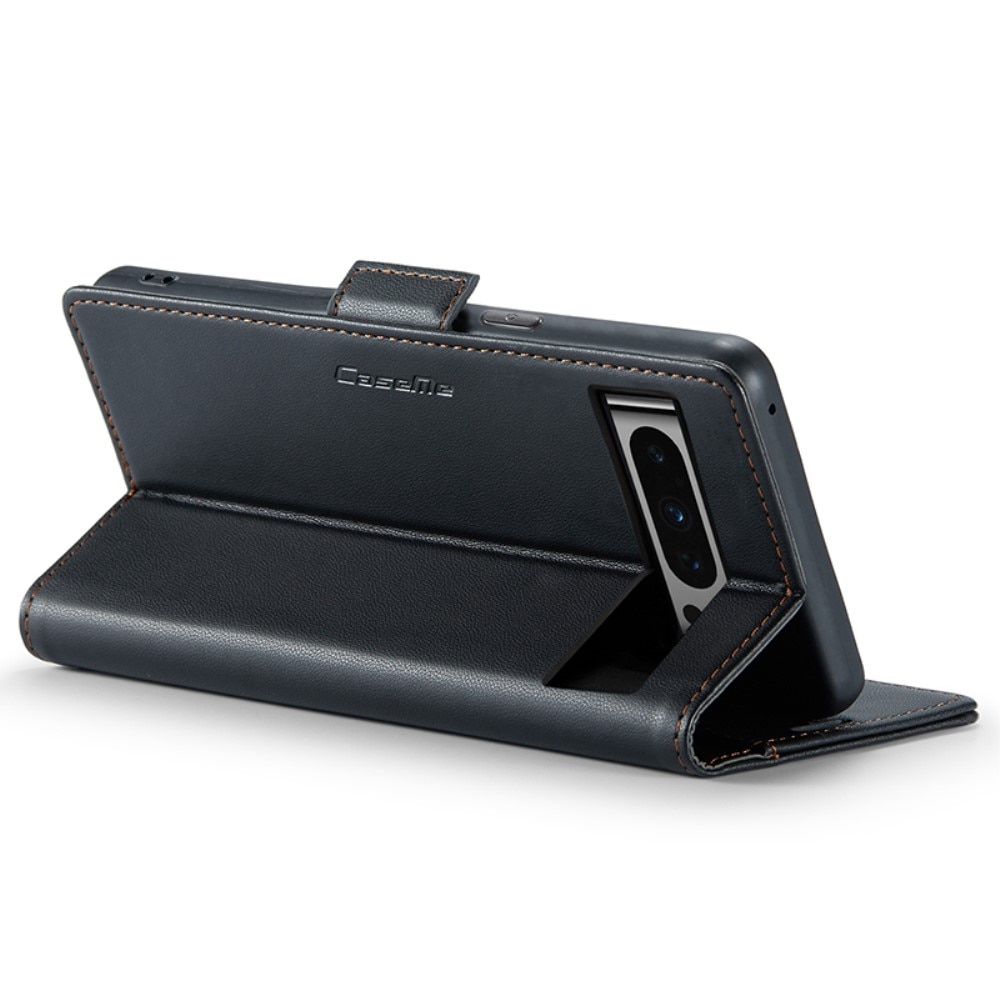 Funda delgada con solapa anti-RFID Google Pixel 8 Pro Negro