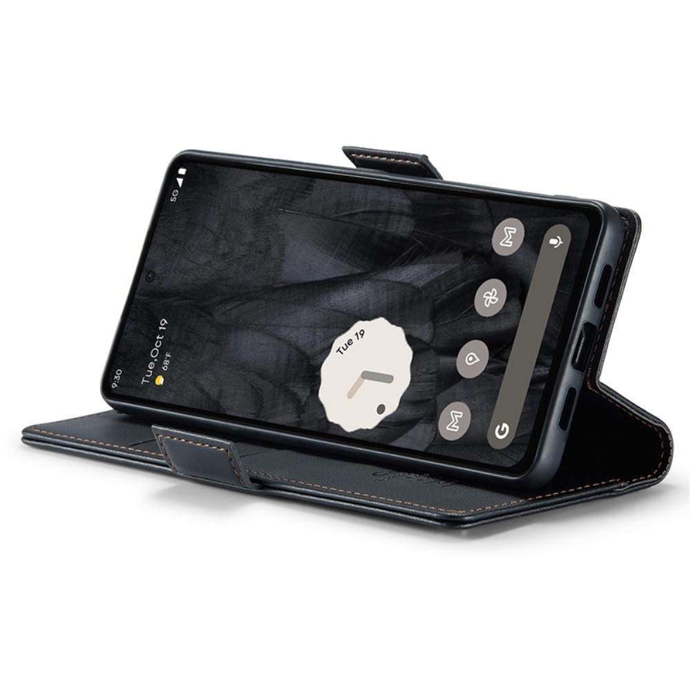 Funda delgada con solapa anti-RFID Google Pixel 8 Pro Negro