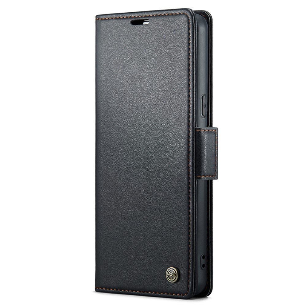 Funda delgada con solapa anti-RFID Google Pixel 8 negro