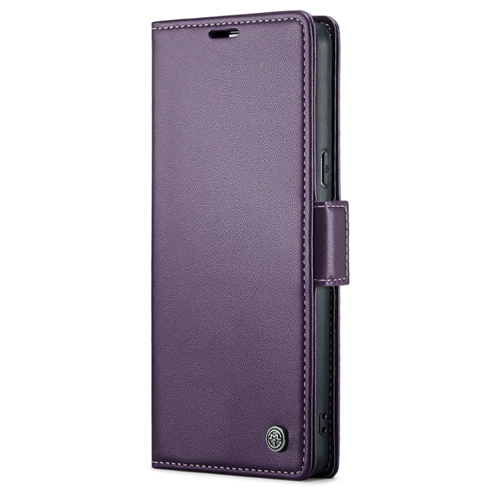 Funda delgada con solapa anti-RFID Google Pixel 8 violeta