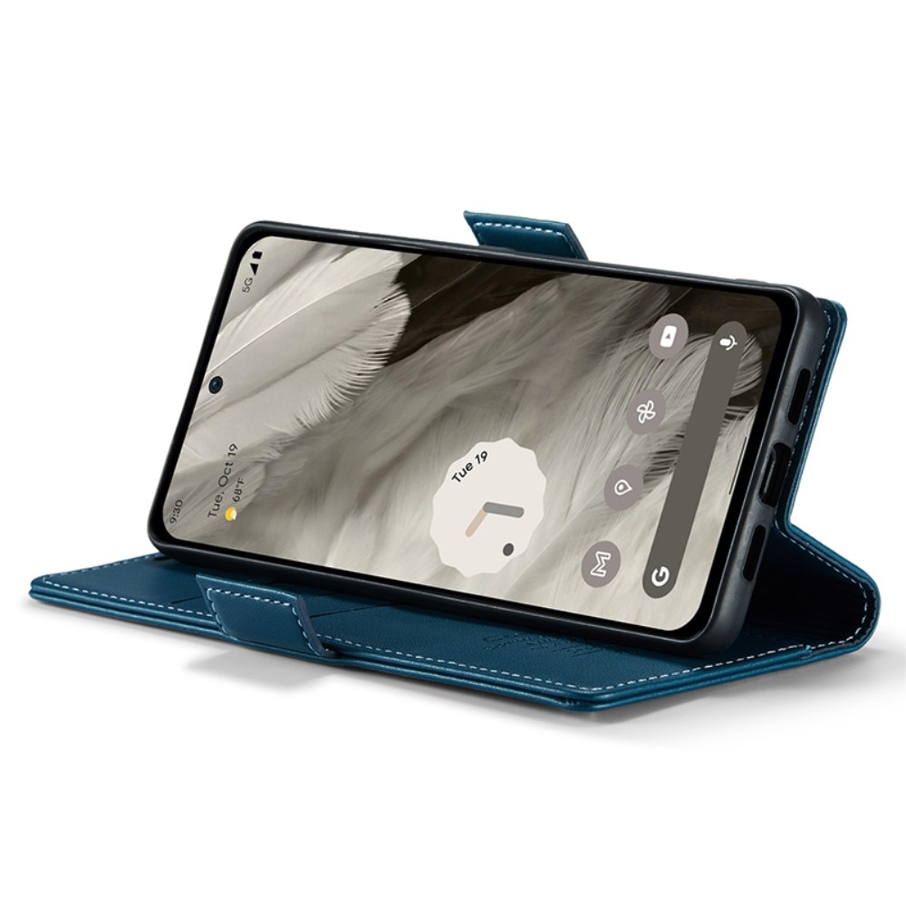 Funda delgada con solapa anti-RFID Google Pixel 8 Azul