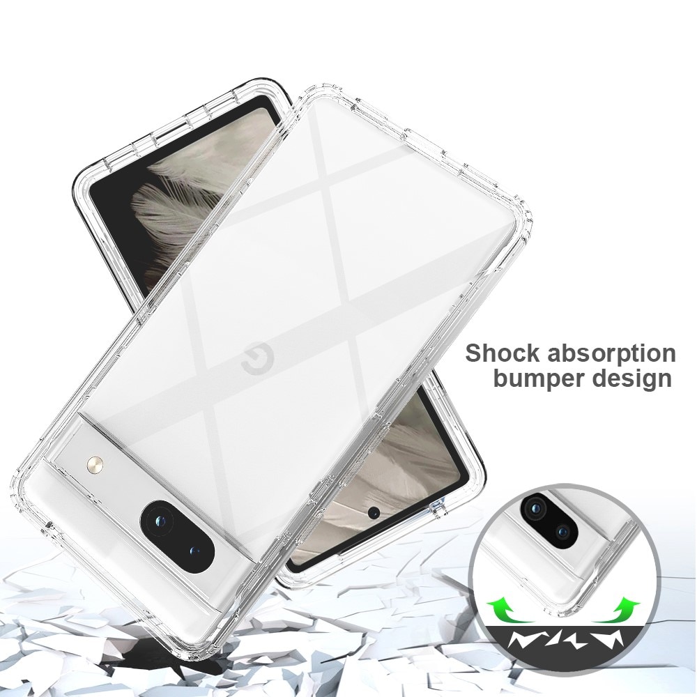 Funda Full Protection Google Pixel 7a transparente