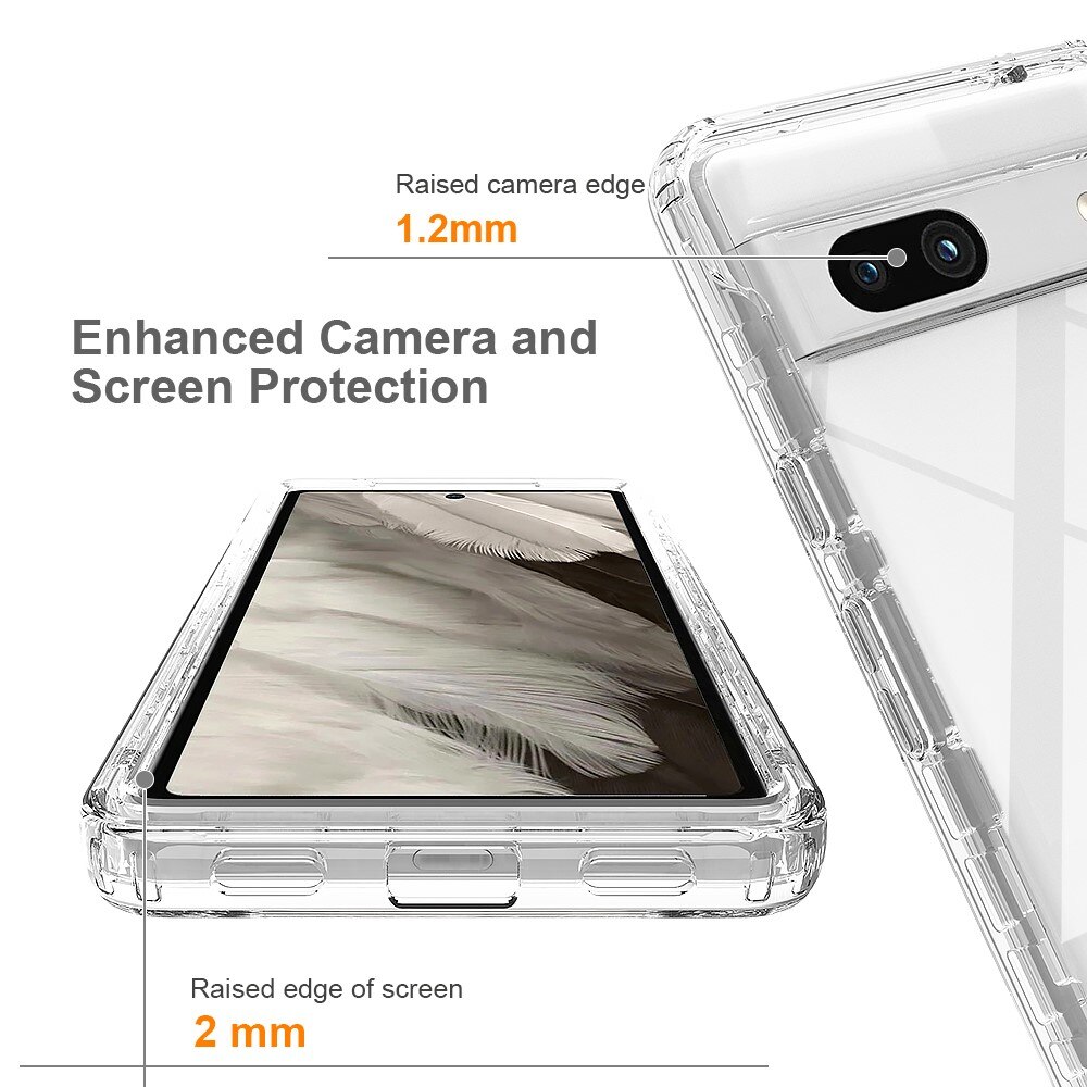 Funda Full Protection Google Pixel 7a Transparente