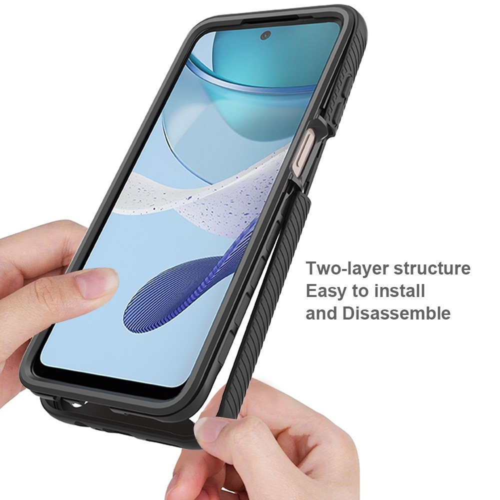 Funda Full Protection Motorola Moto G53 Negro