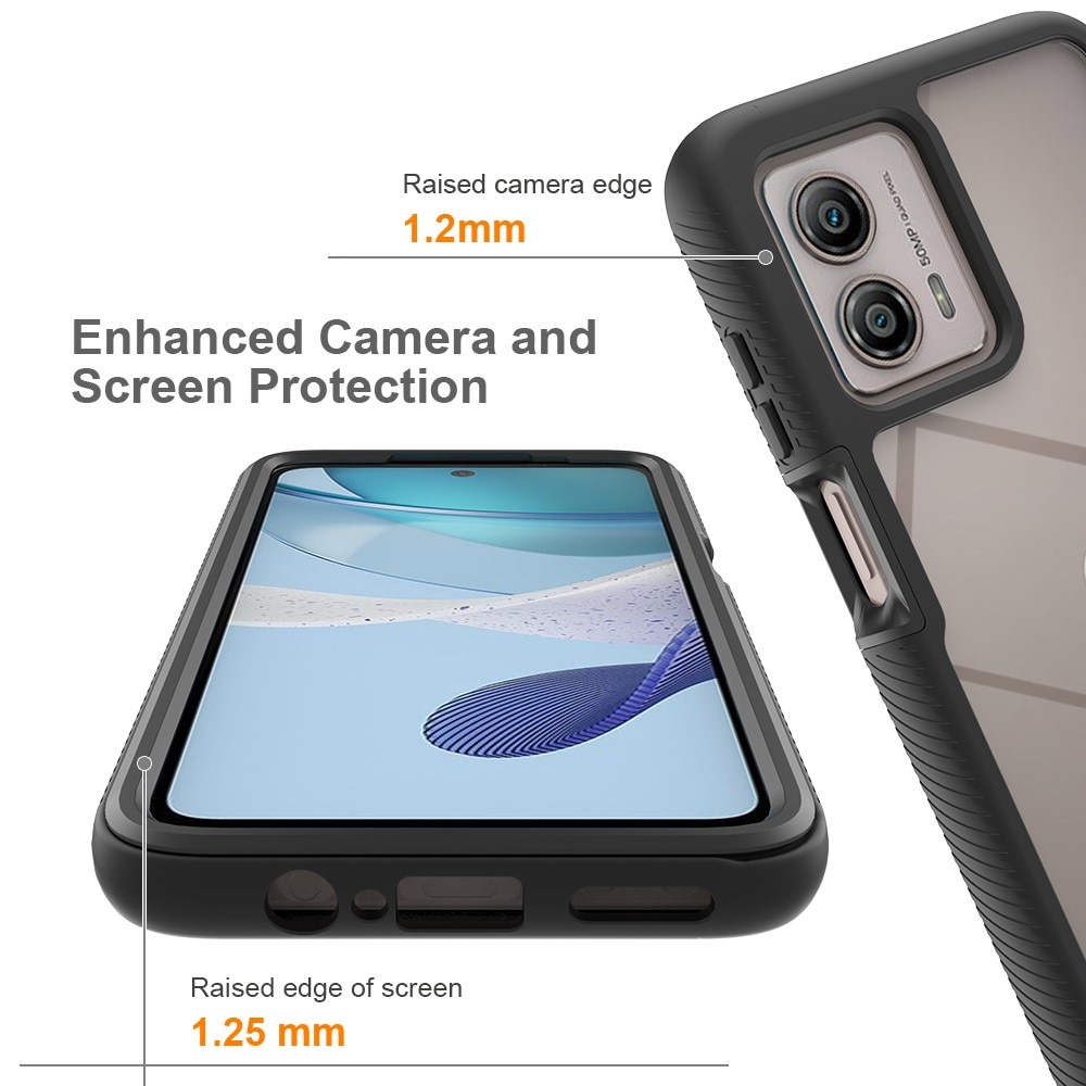 Funda Full Protection Motorola Moto G53 Negro