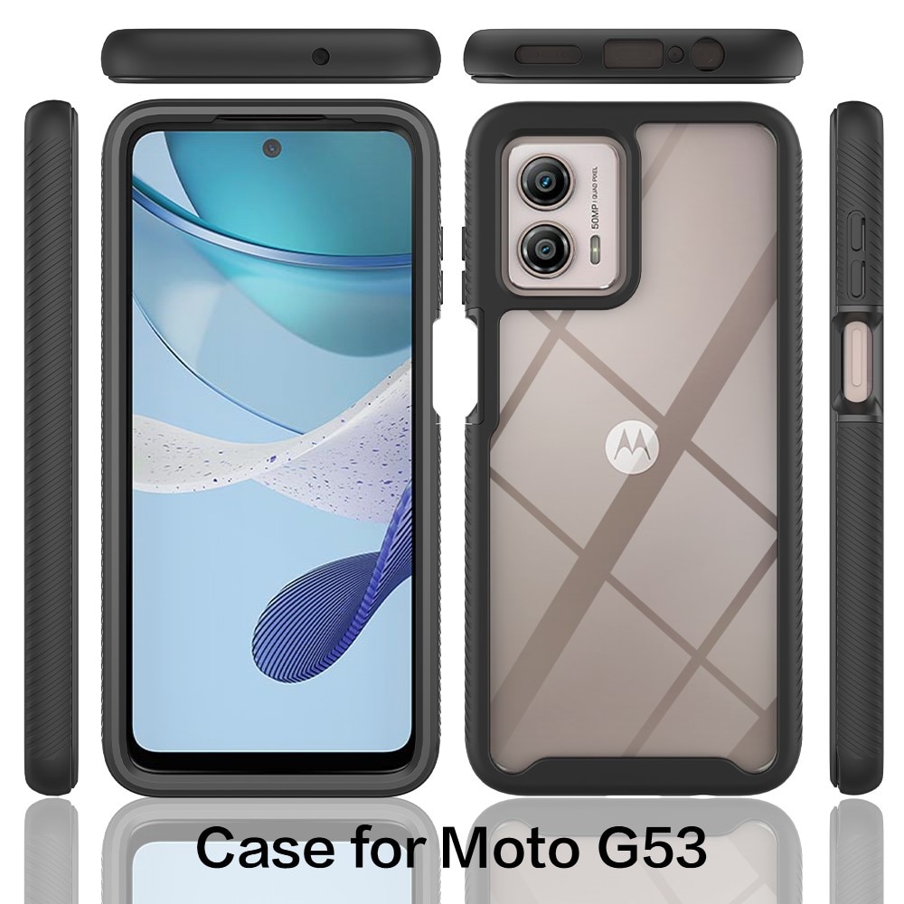 Funda Full Protection Motorola Moto G53 Negro