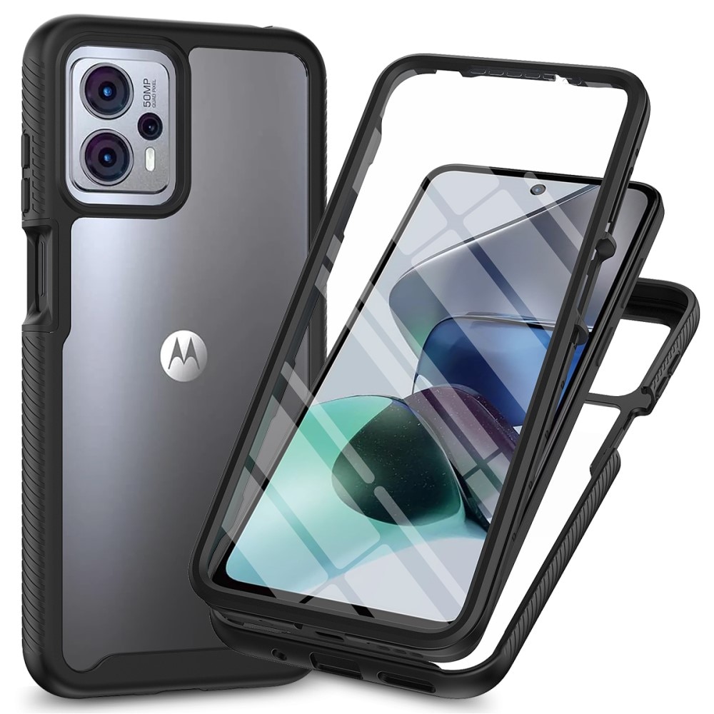 Funda Full Protection Motorola Moto G84 negro - Comprar online