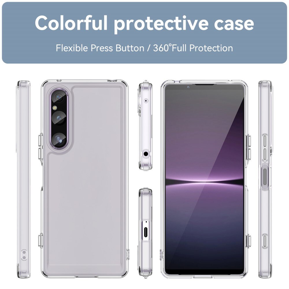 Funda Híbrida Crystal Hybrid Sony Xperia 1 V transparente