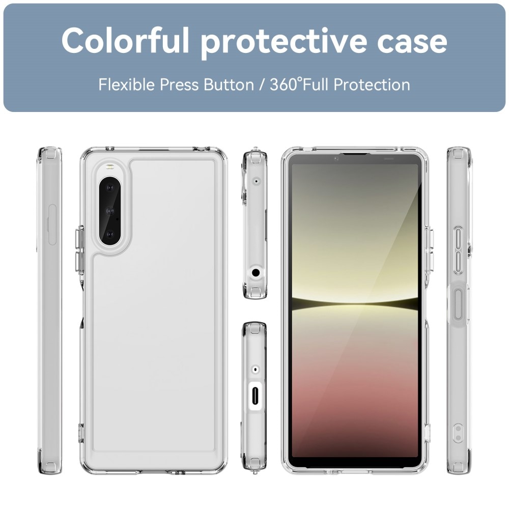 Funda Híbrida Crystal Hybrid Sony Xperia 10 V transparente