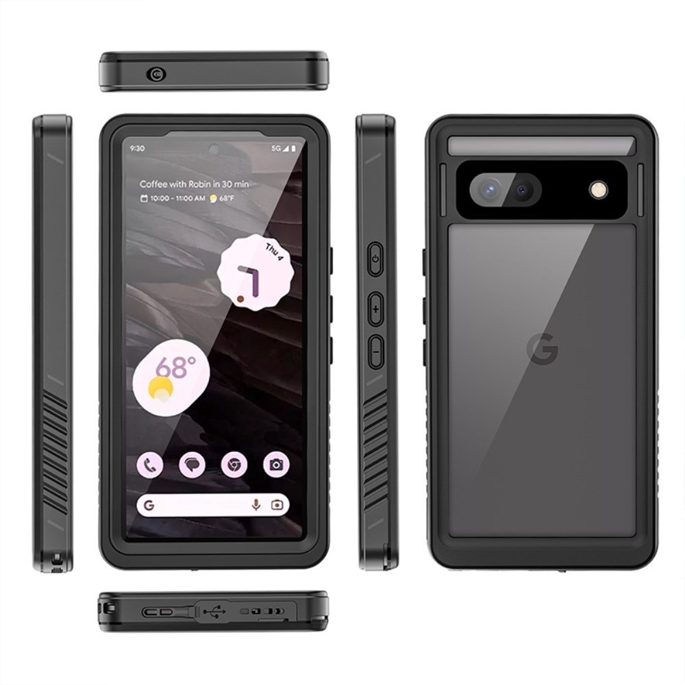 Funda Híbrida Impermeable Google Pixel 7a transparente