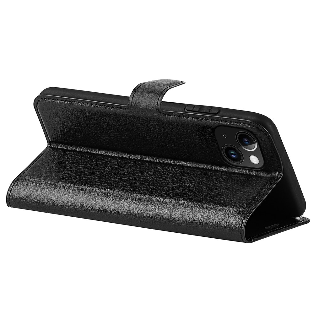 Funda cartera iPhone 15 negro