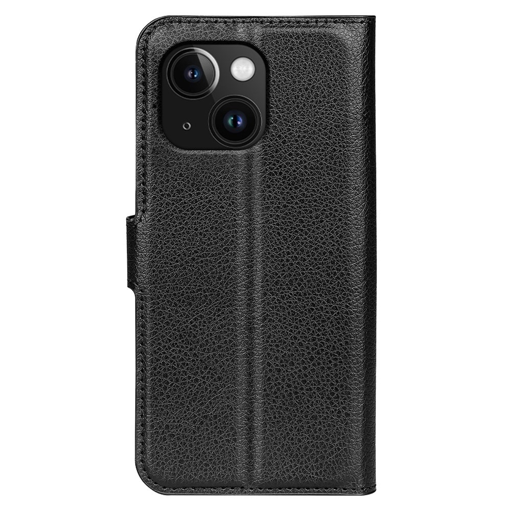 Funda cartera iPhone 15 Plus Negro