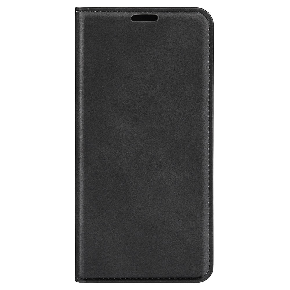 Funda delgada cartera iPhone 15 Plus negro
