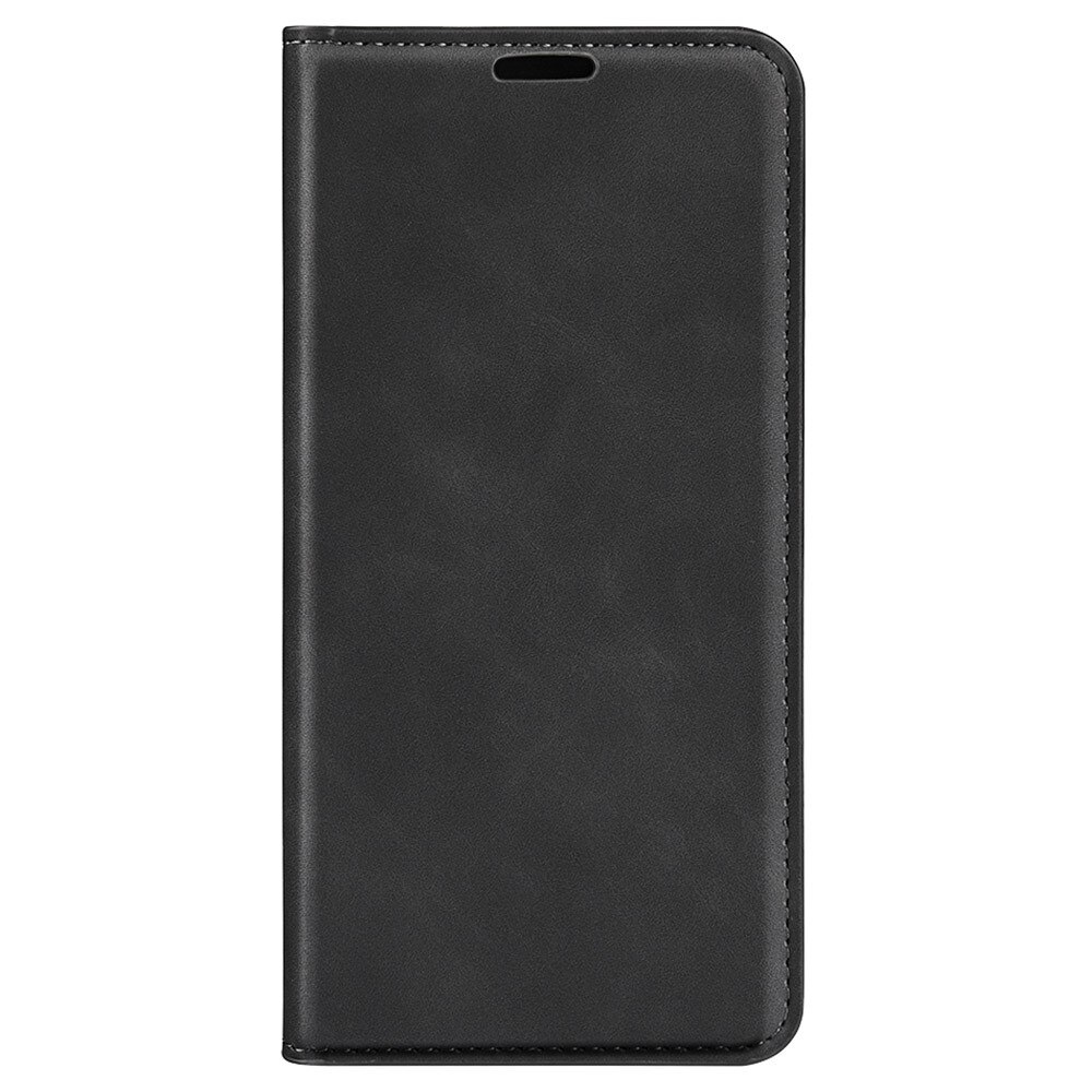 Funda delgada cartera iPhone 15 Plus Negro