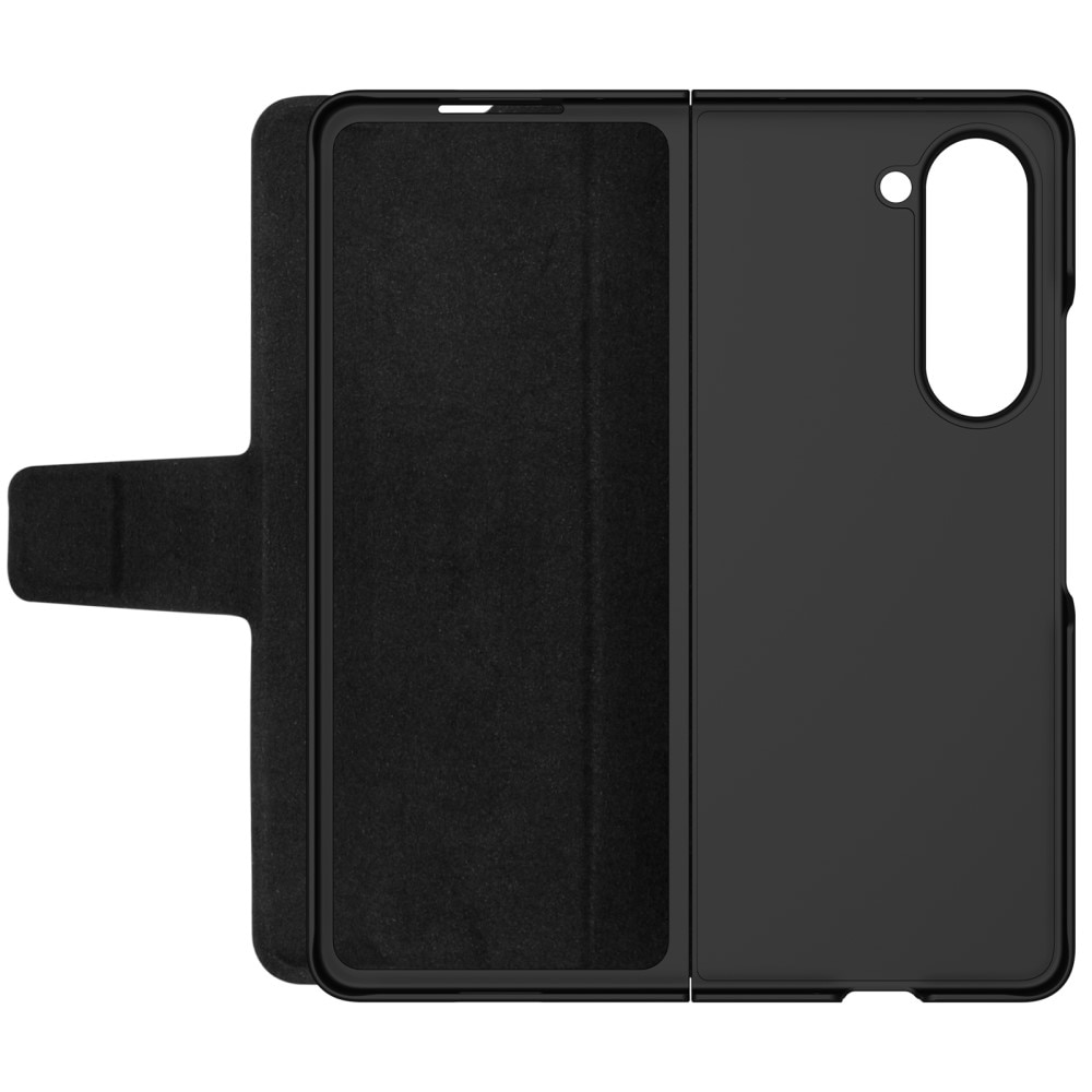 Funda Leather Case with Pen Slot Samsung Galaxy Z Fold 5 Marrón