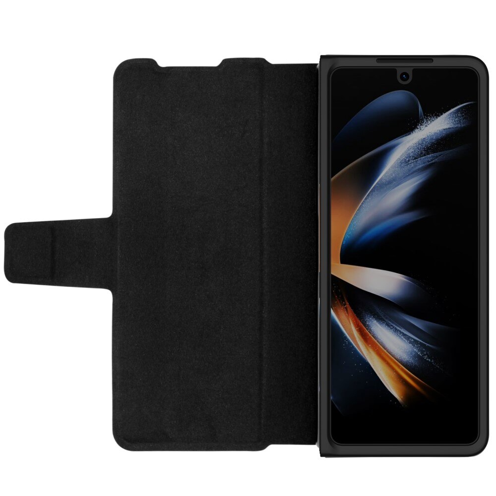 Funda Leather Case with Pen Slot Samsung Galaxy Z Fold 5 negro