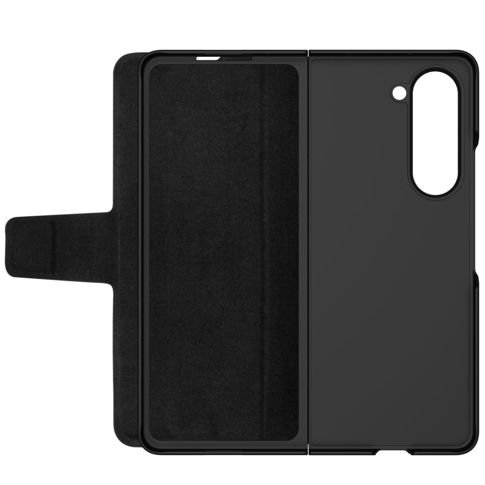 Funda Leather Case with Pen Slot Samsung Galaxy Z Fold 5 negro