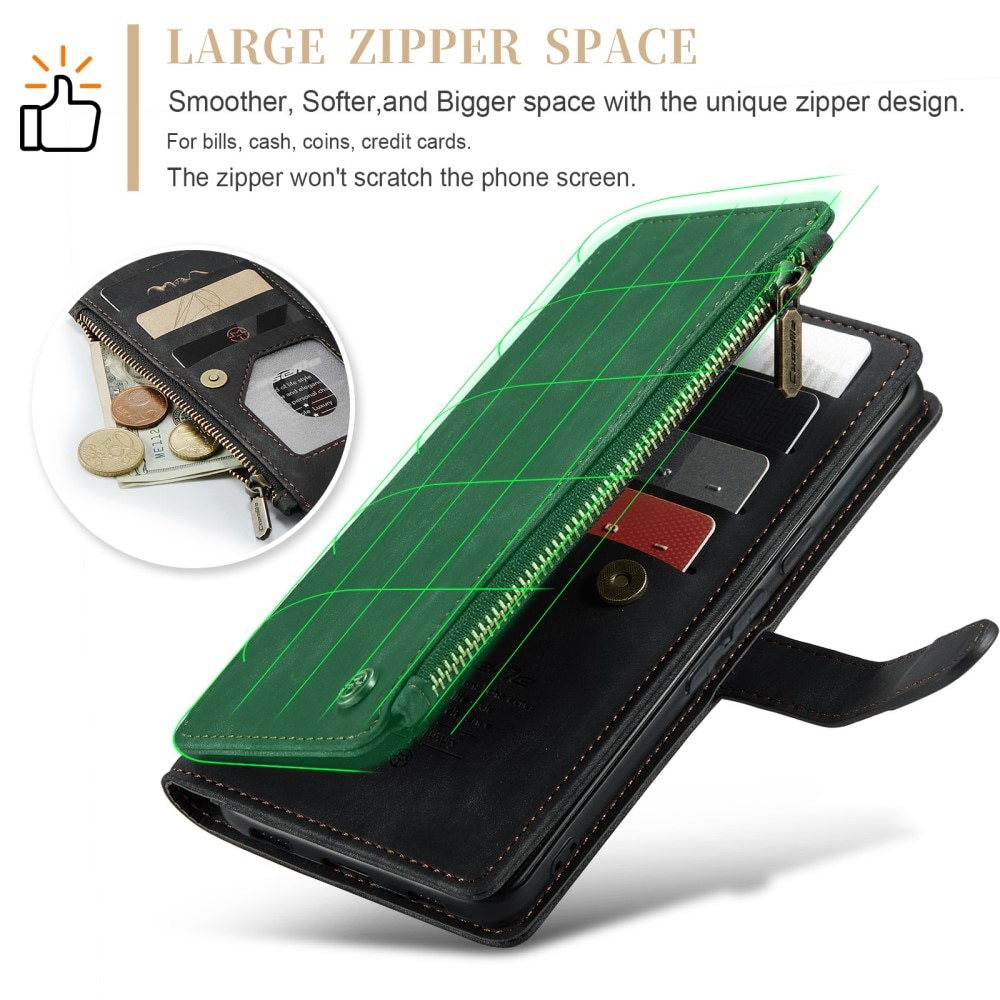 Cartera Zipper Google Pixel 8 Negro