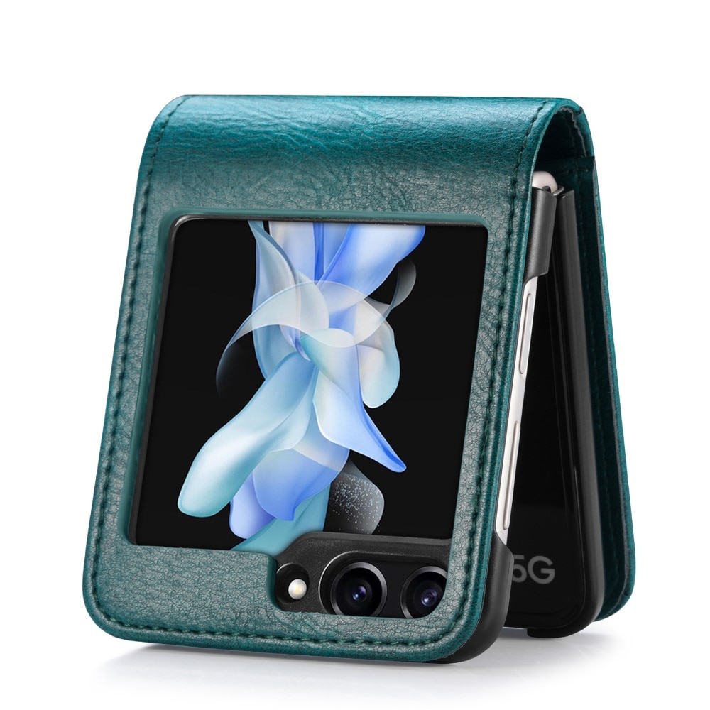 Funda cartera Samsung Galaxy Z Flip 5 verde