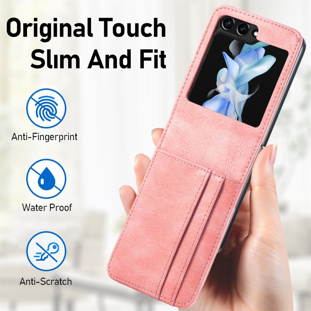 Funda cartera Samsung Galaxy Z Flip 5 rosado