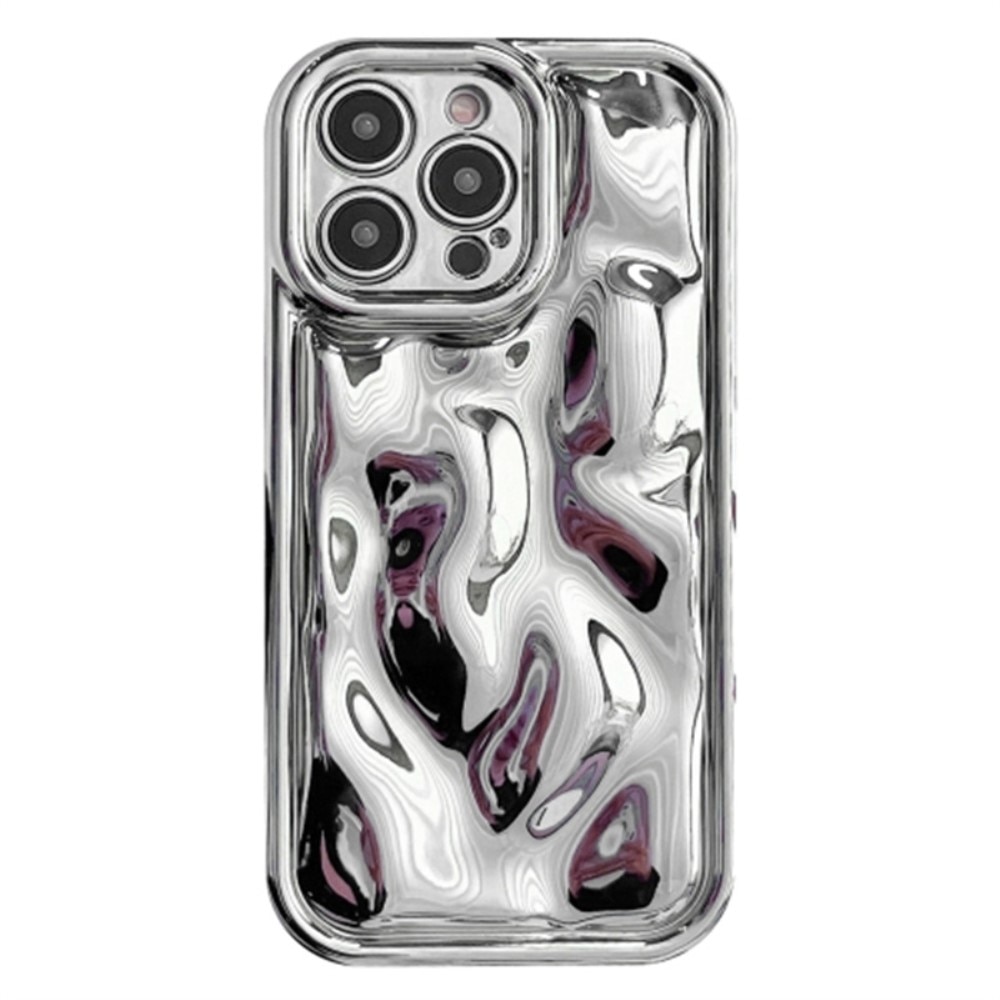 Funda TPU Wavy iPhone 12 Pro, plata