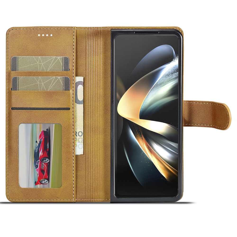 Cartera Samsung Galaxy Z Fold 5 coñac