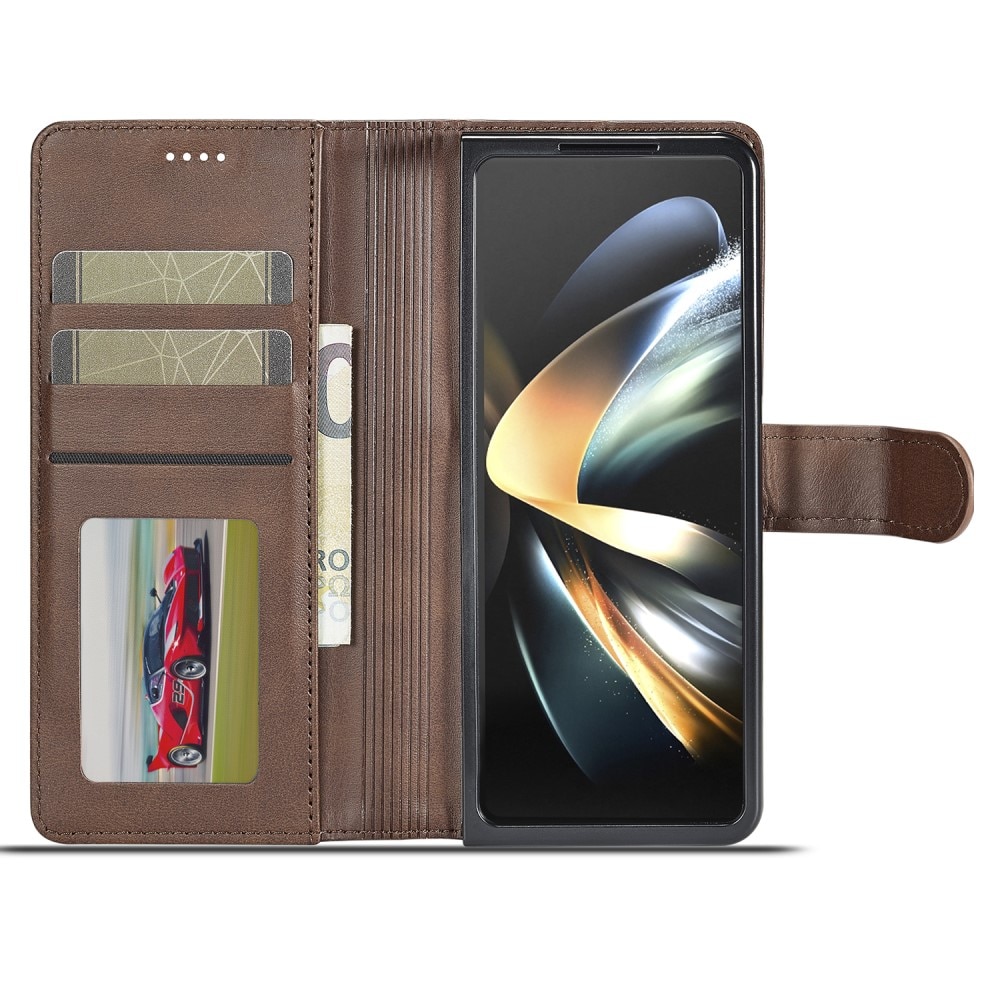 Cartera Samsung Galaxy Z Fold 5 marrón